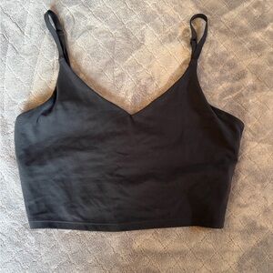 Athleta Elation V-Neck Longline Bra A-C